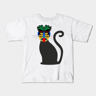 Halloween Cat Kids T-Shirt